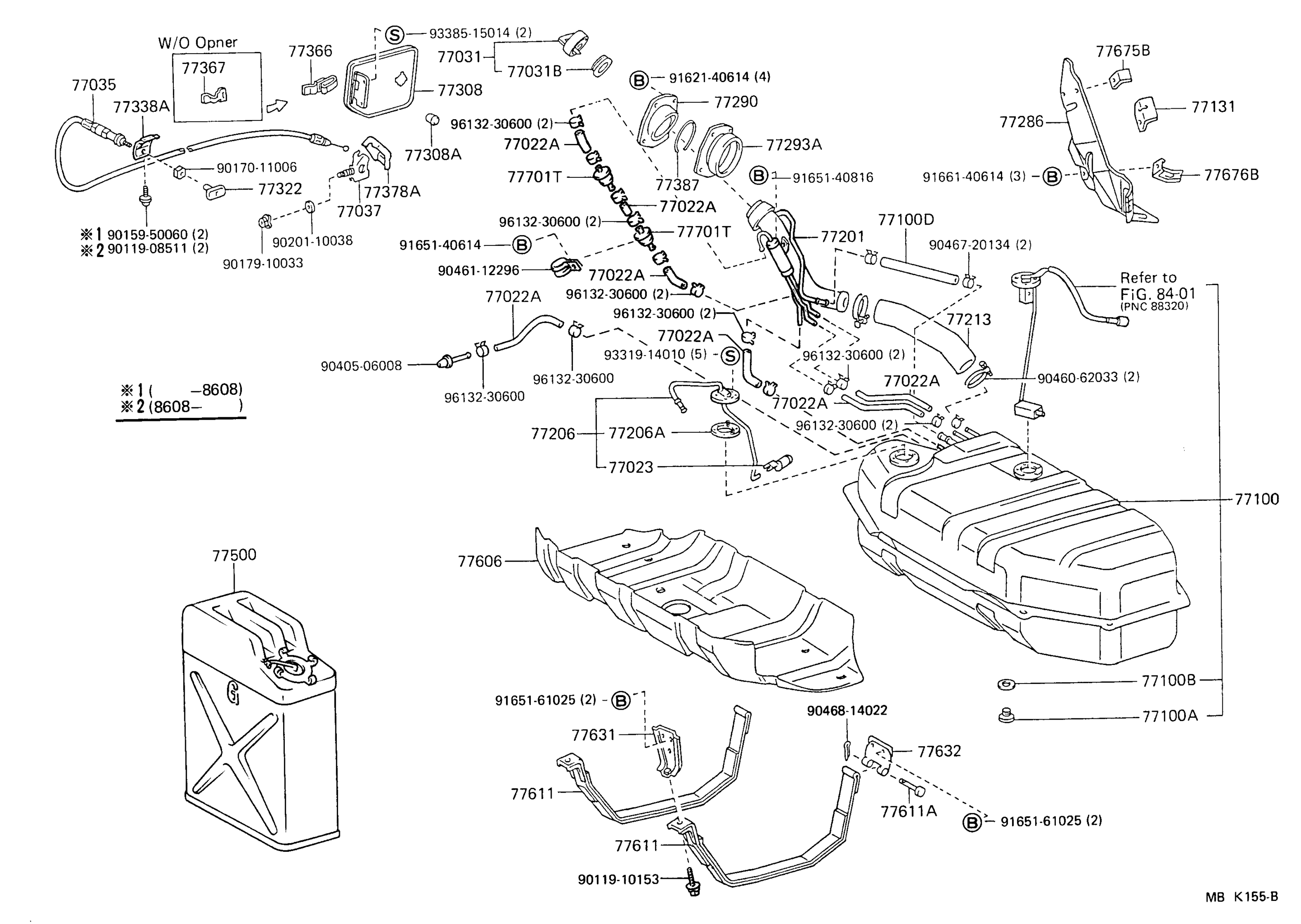 Fuel Tank & Tube