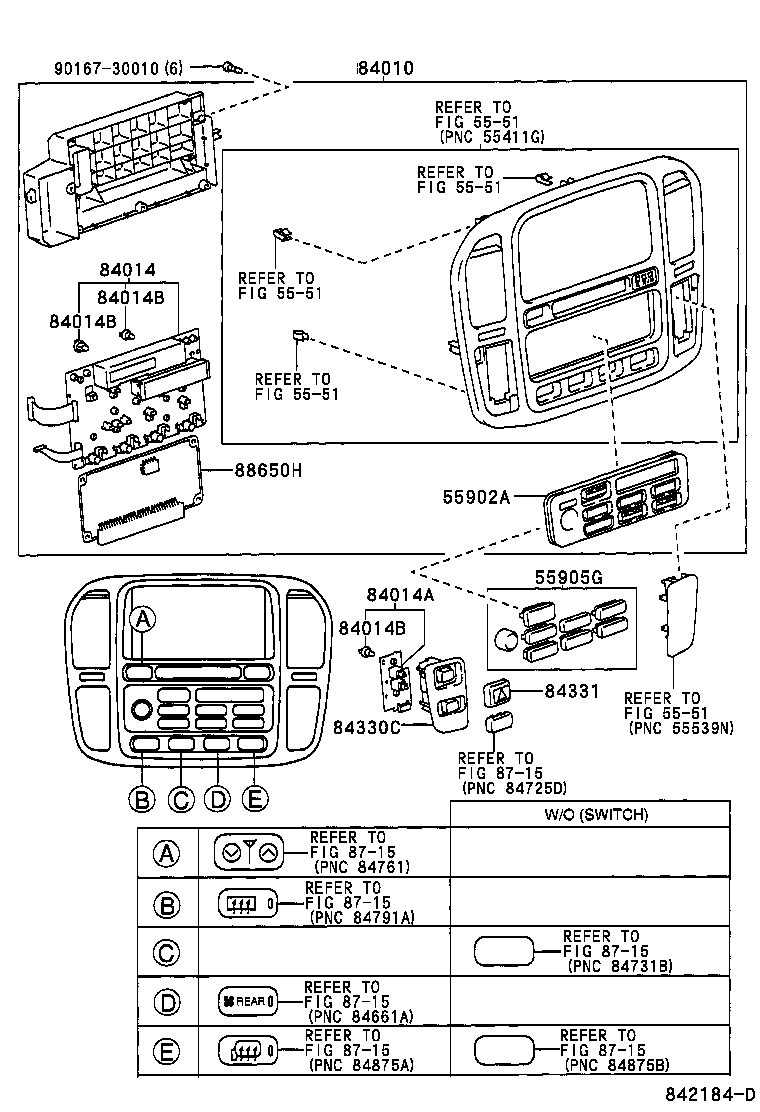 Interruptor y relé y computadora