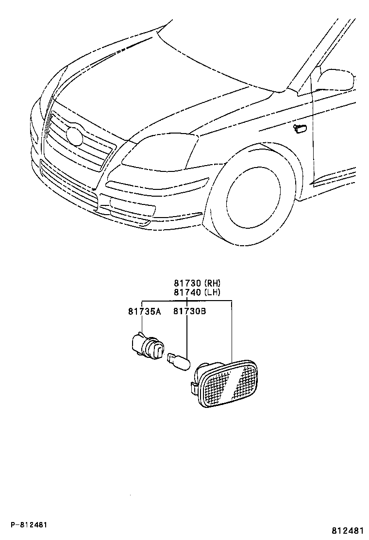Turn Signal Lamp & Outer Mirror Lamp