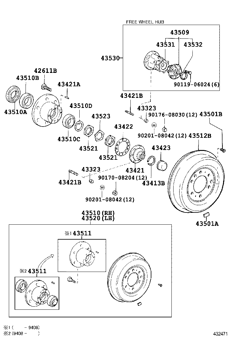 Front Axle Hub