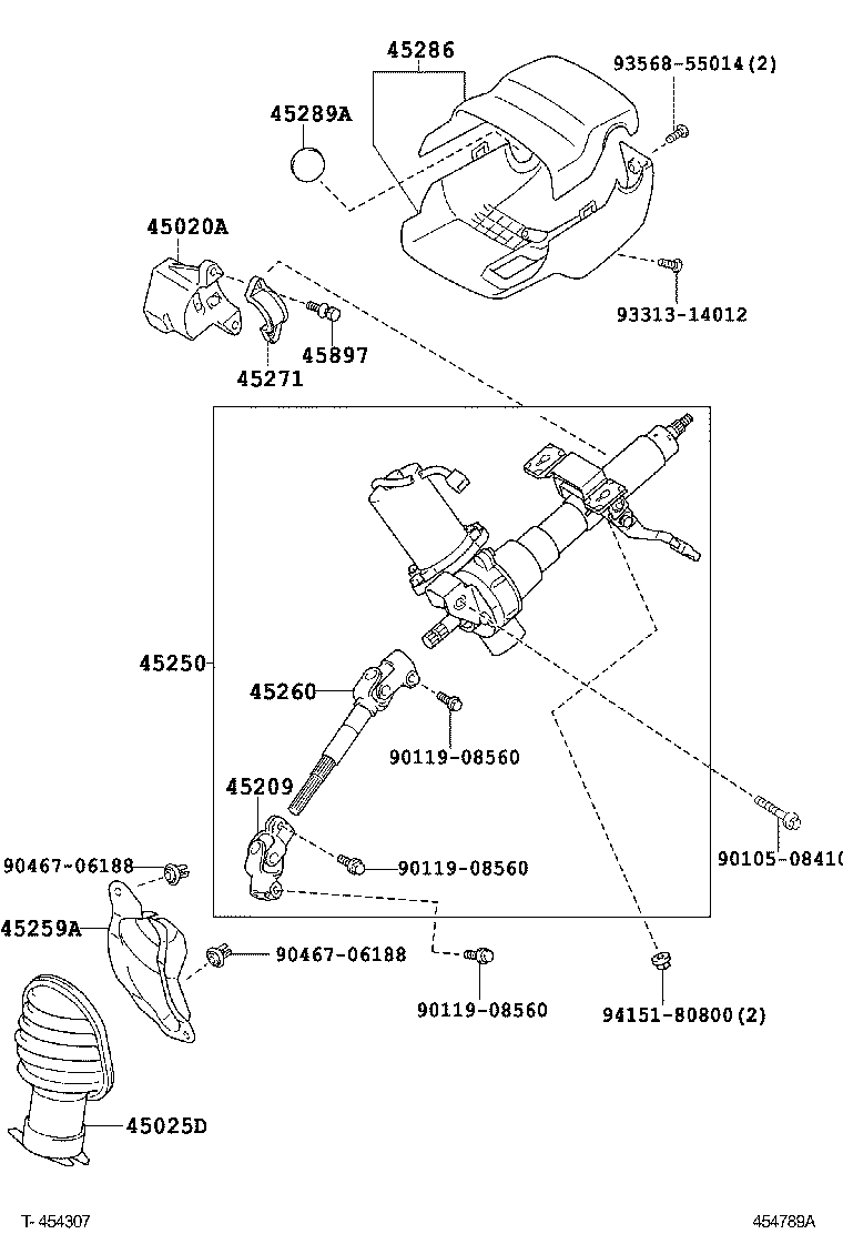 Steering Column & Shaft