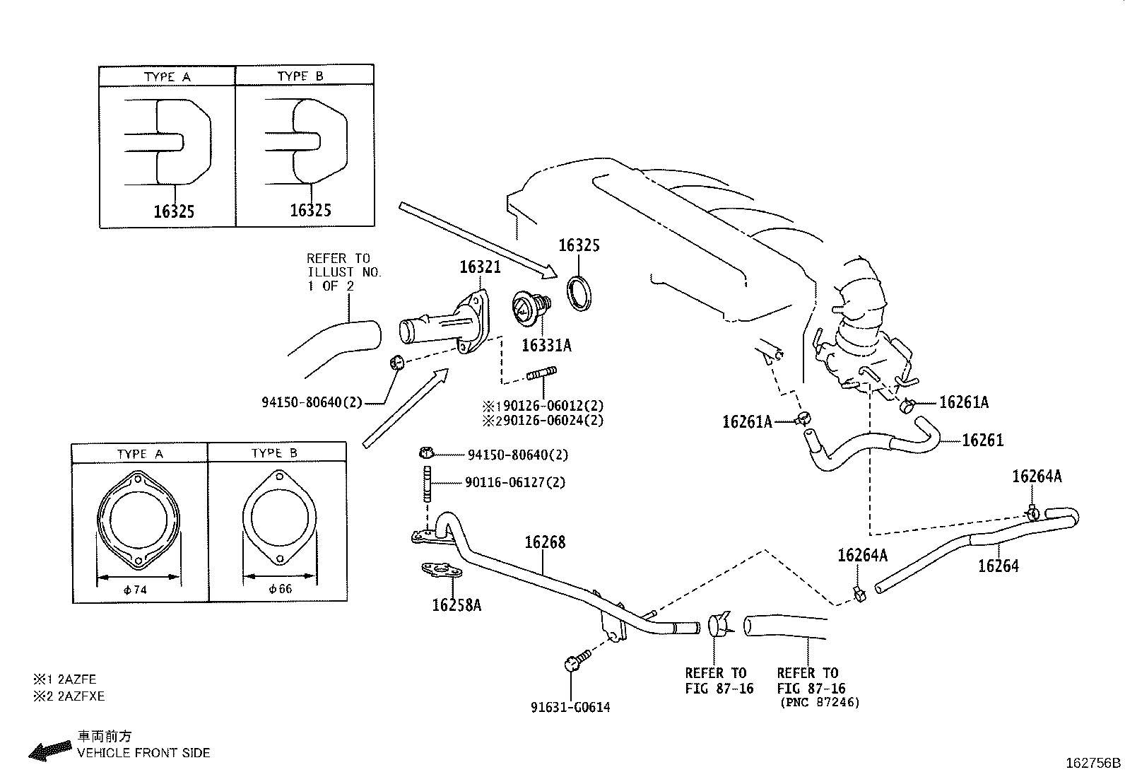 Radiator Water Outlet