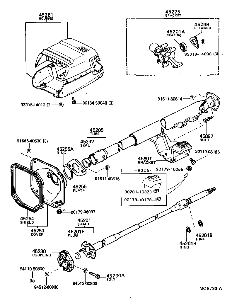 Steering Column & Shaft