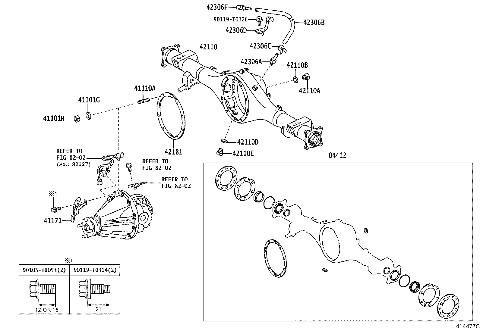 Rear Axle Housing Differential