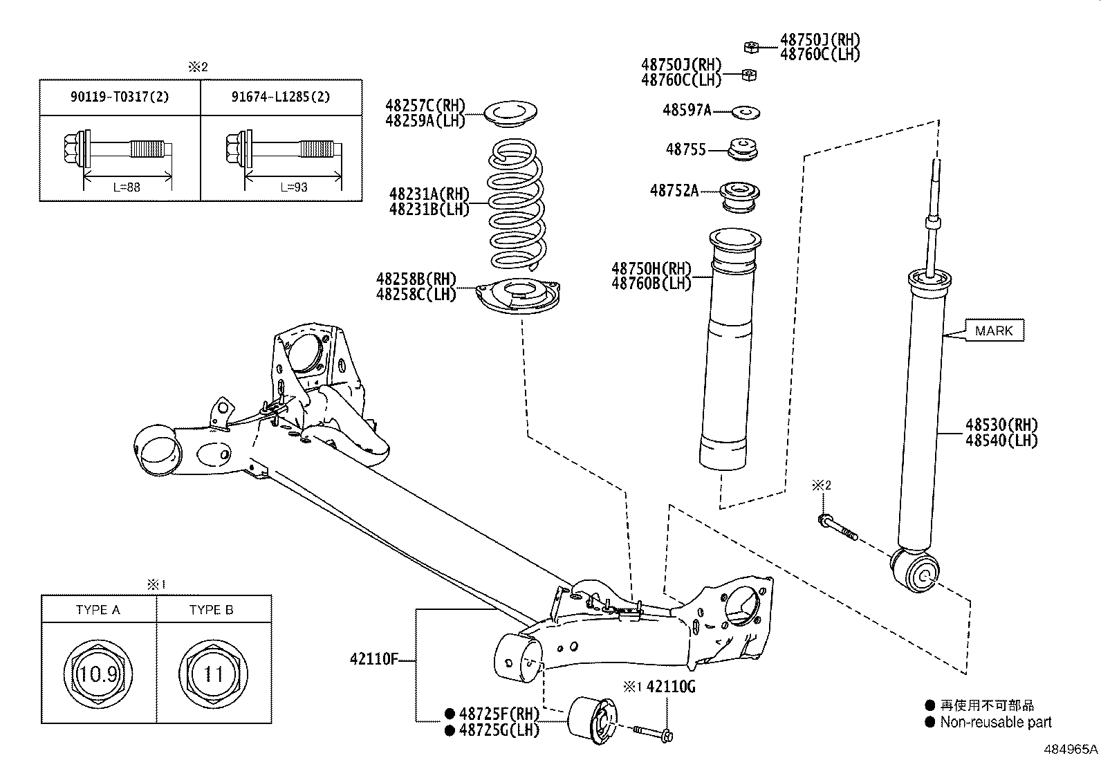 Rear Spring & Shock Absorber