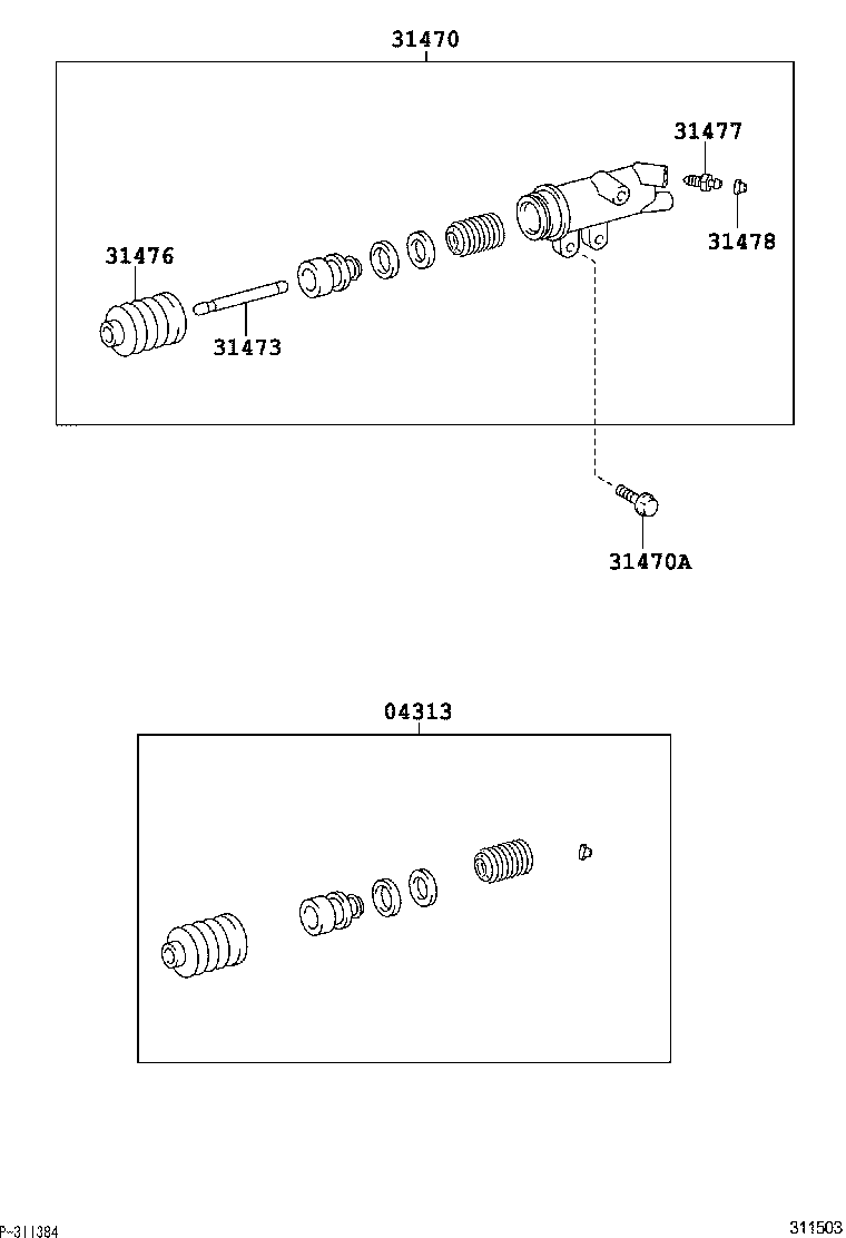 Clutch Release Cylinder