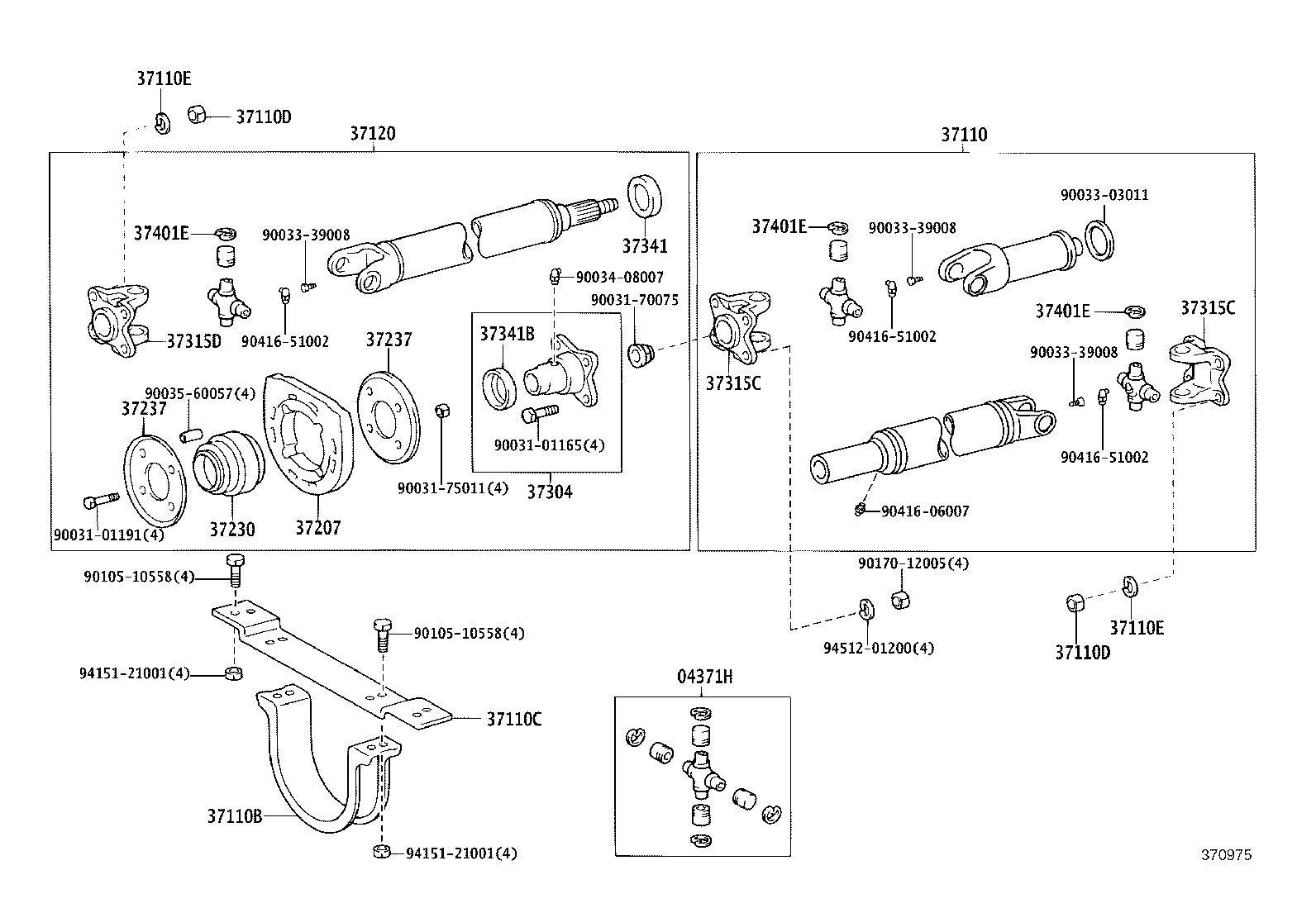 Propeller Shaft & Universal Joint