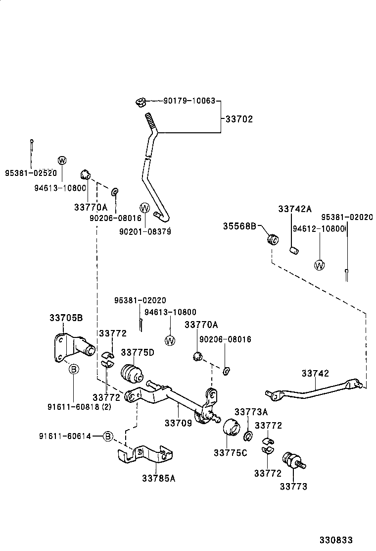 Control Shaft & Crossshaft