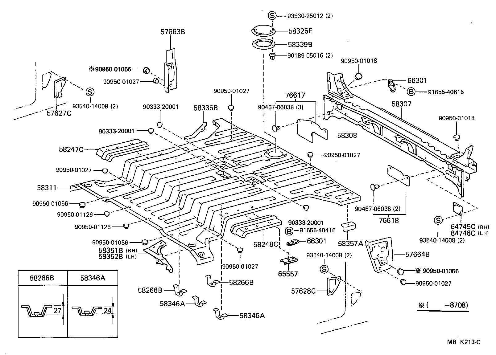 Rear Floor Panel