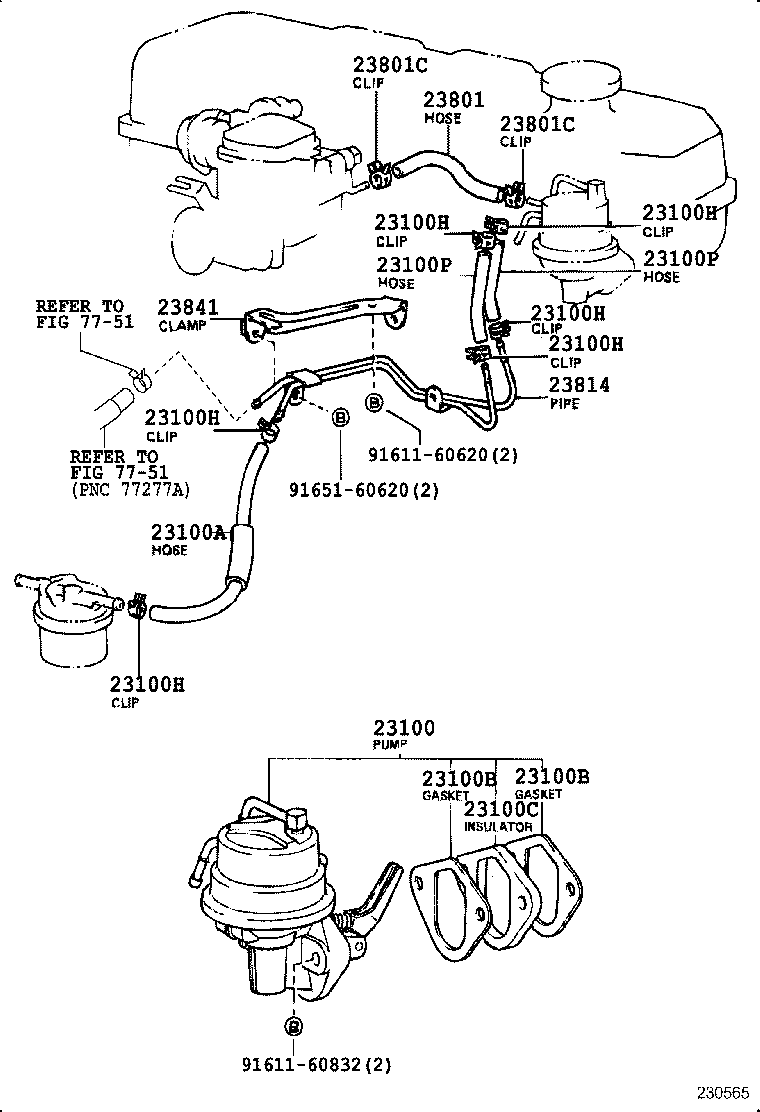 Fuel Pump & Pipe