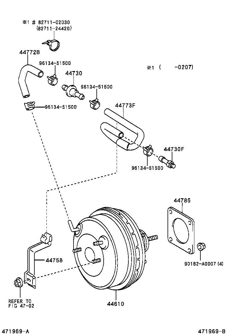 Brake Booster & Vacuum Tube