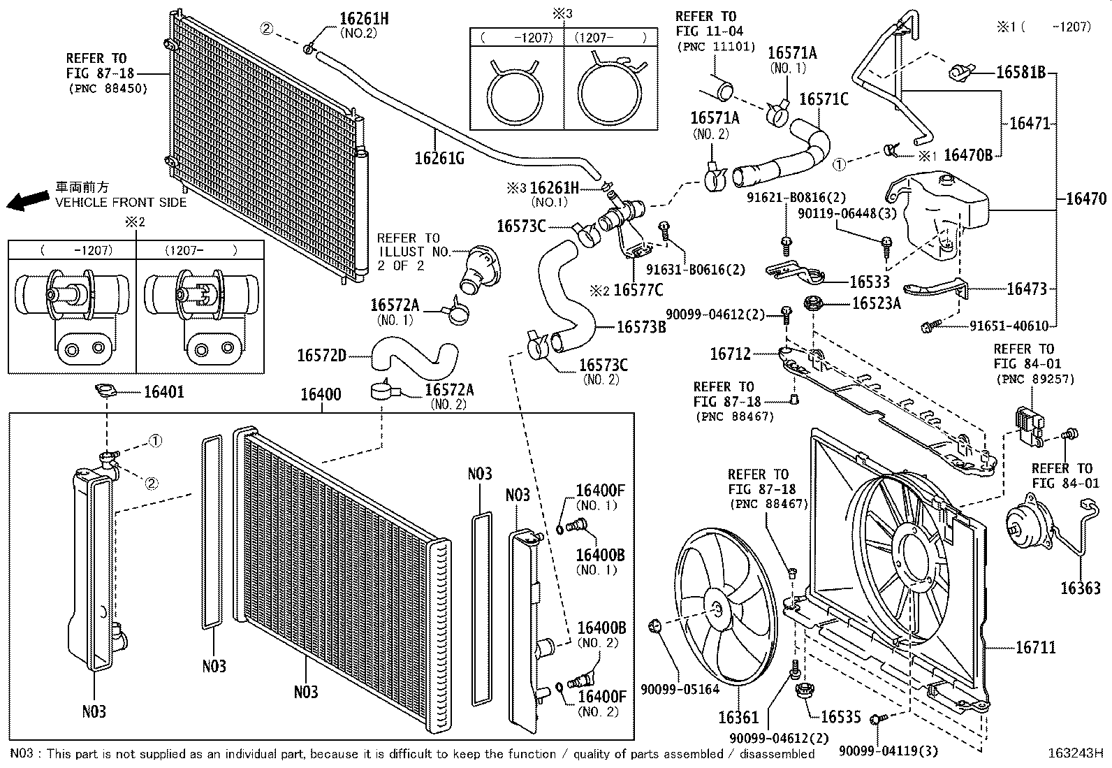 Radiator Water Outlet