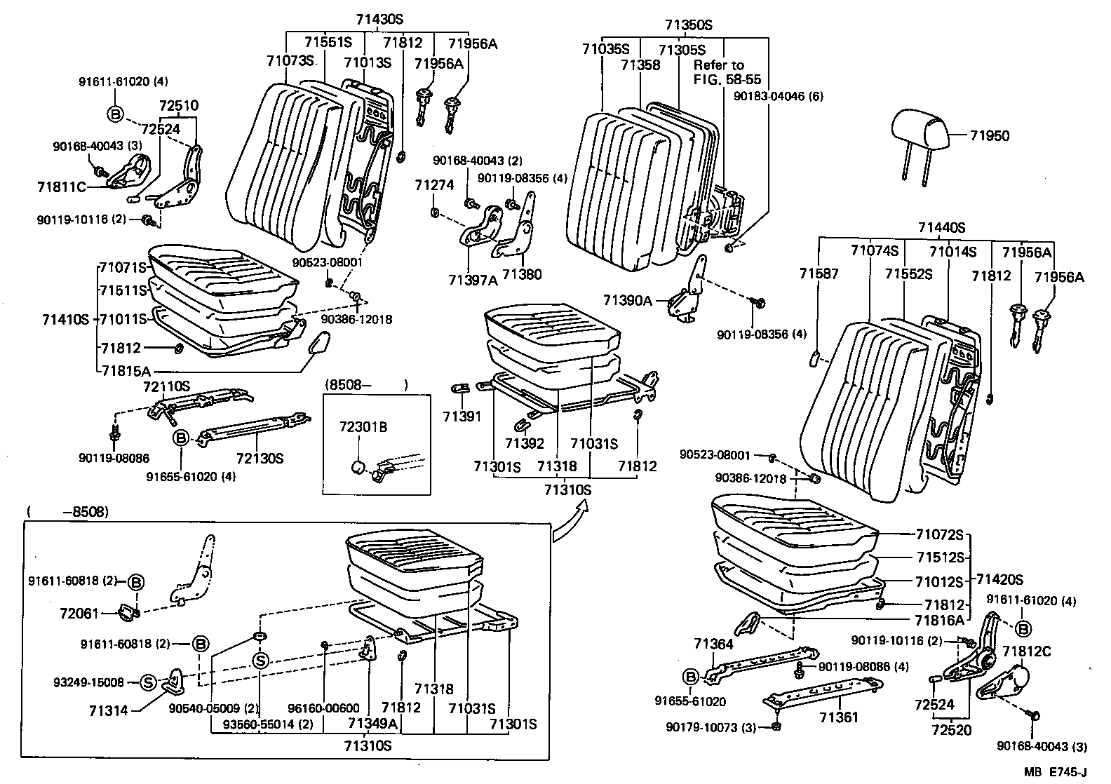 Seat & Seat Track