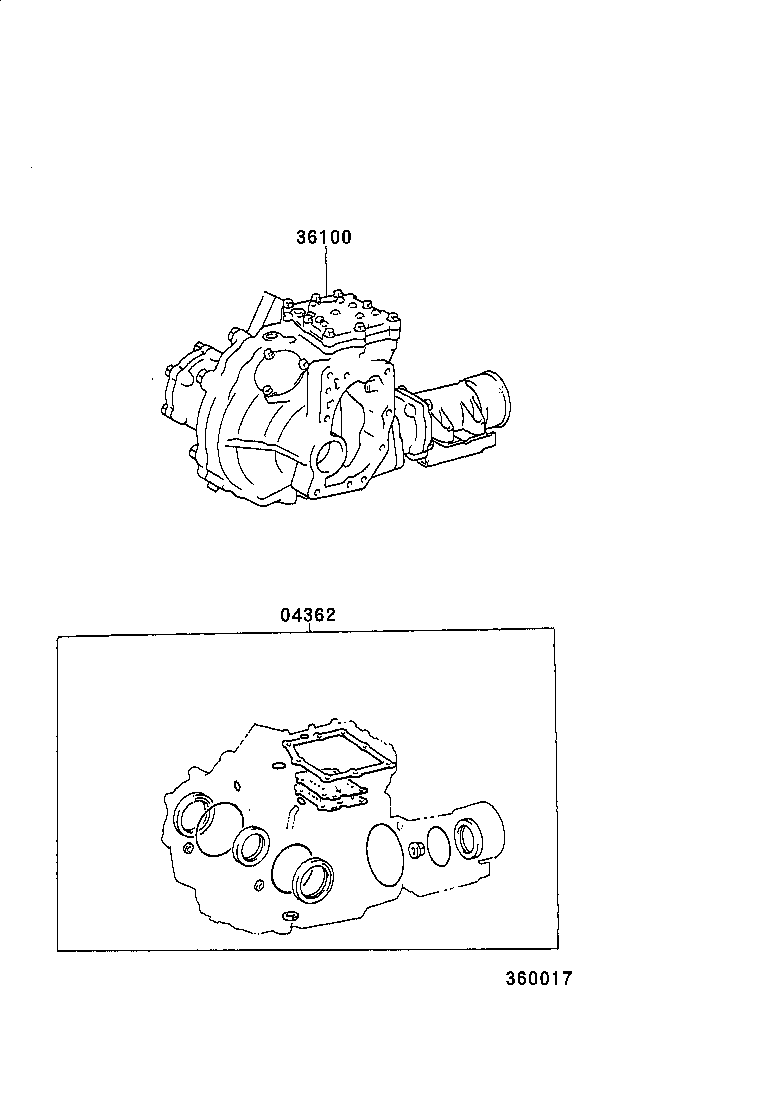 Transfer Assembly Gasket Kit