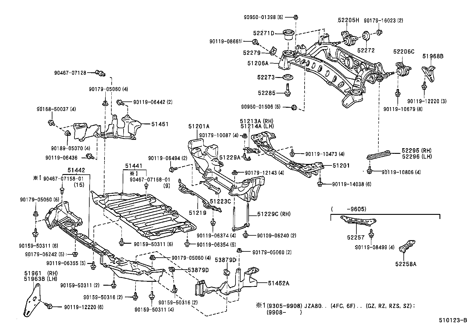 Suspension Crossmember & Under Cover