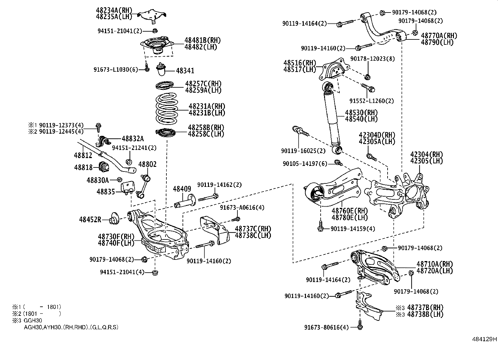 Rear Spring & Shock Absorber