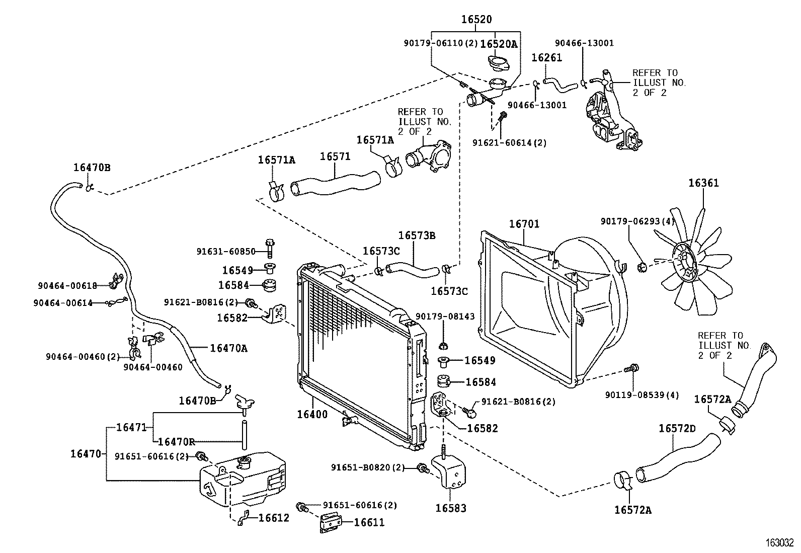 Radiator Water Outlet