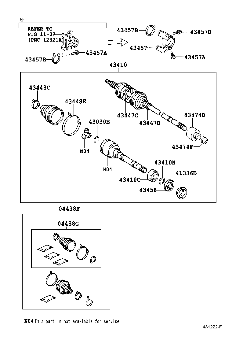 Front Drive Shaft