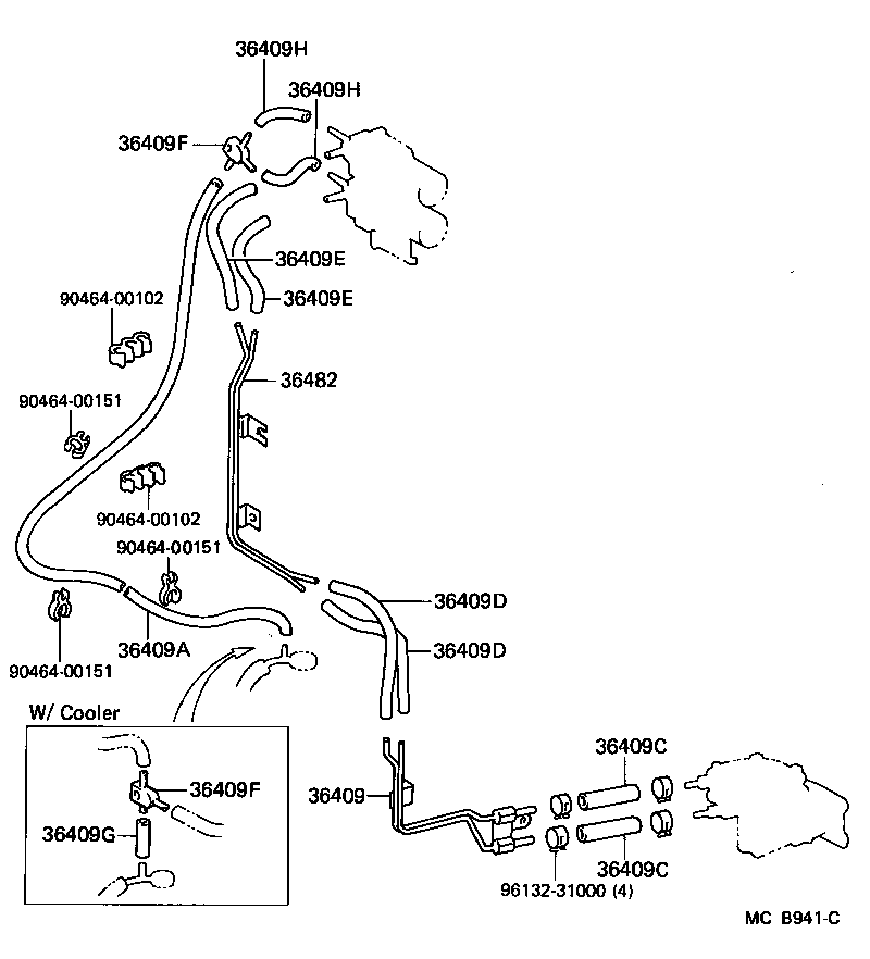 Transfer Vacuum Piping