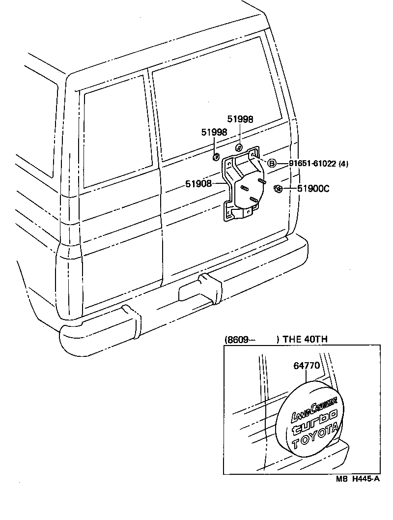 Spare Wheel Carrier