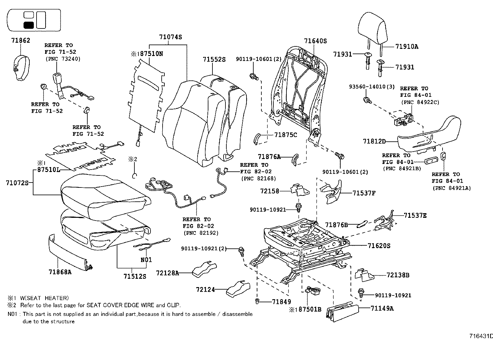 Seat & Seat Track