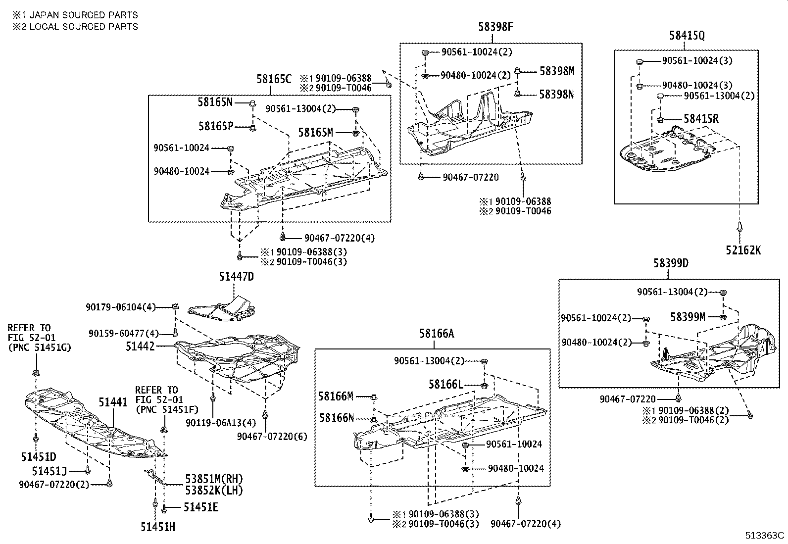Suspension Crossmember & Under Cover