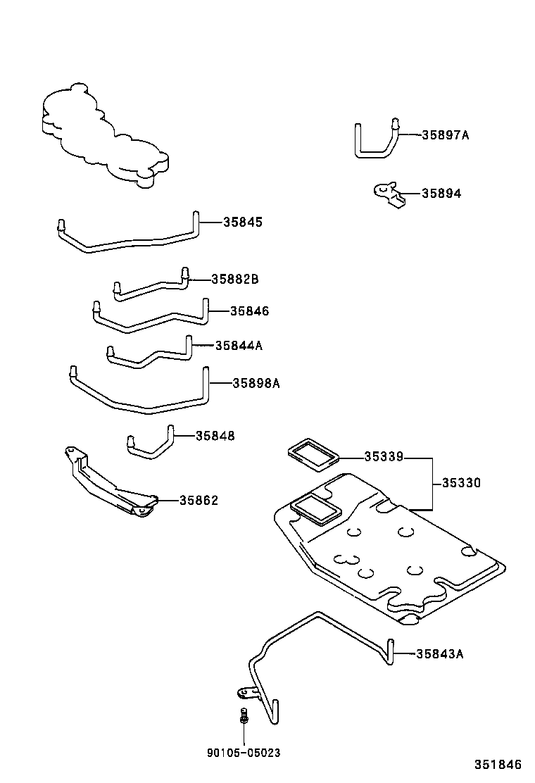 Valve Body Oil Strainer