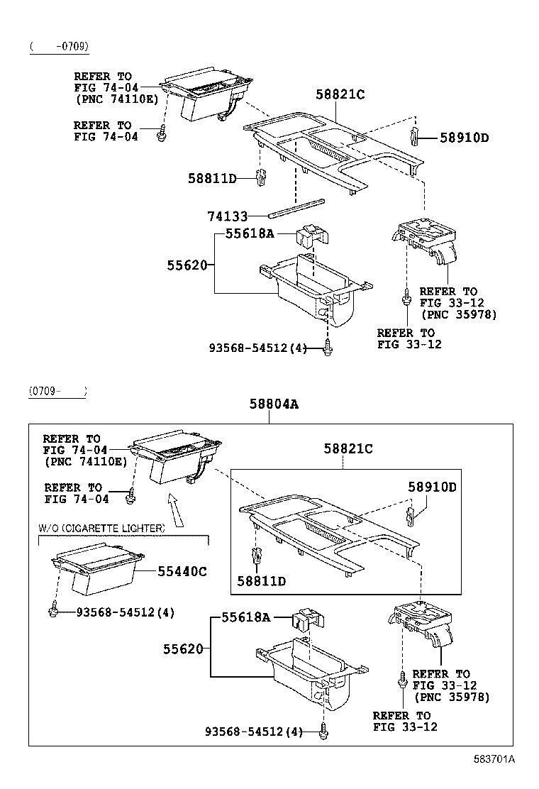 Console Box & Bracket