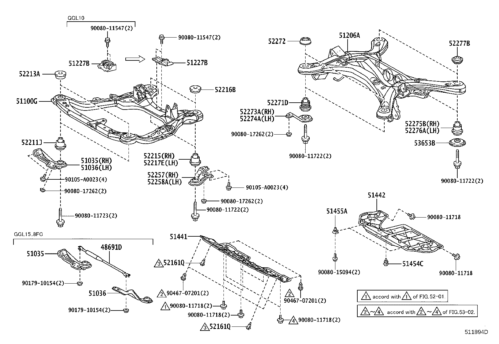 Suspension Crossmember & Under Cover