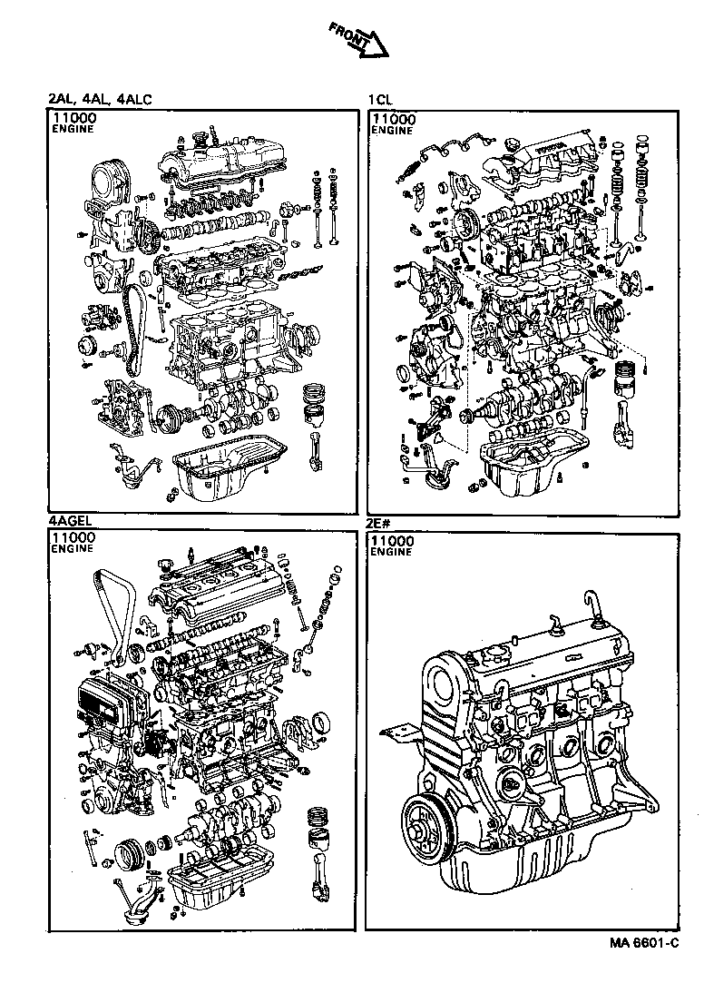 Partial Engine Assembly