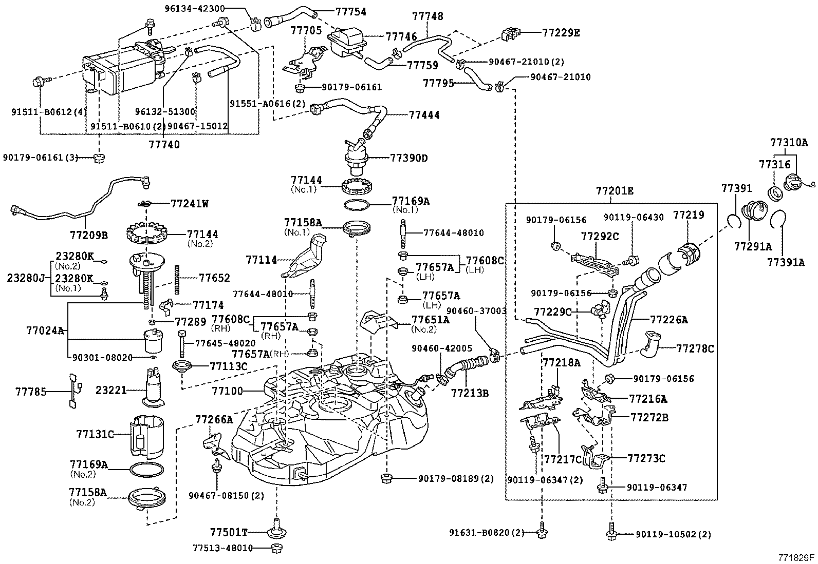 Fuel Tank & Tube