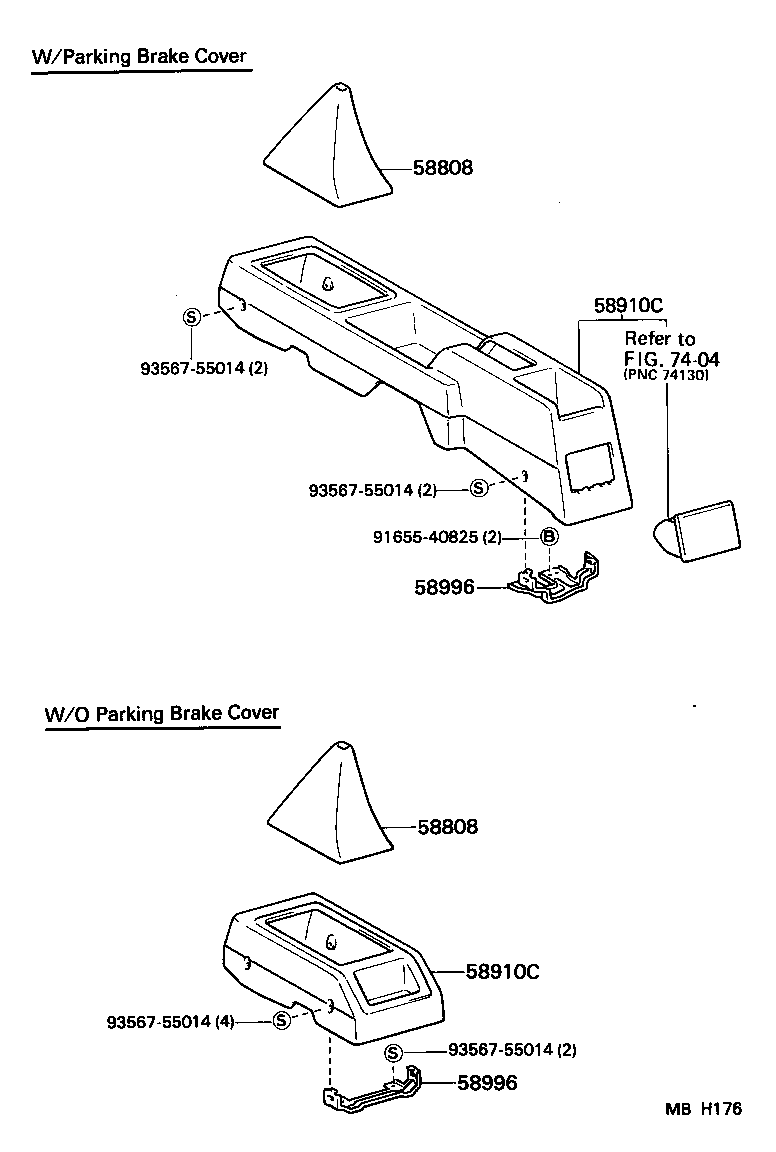 Console Box & Bracket
