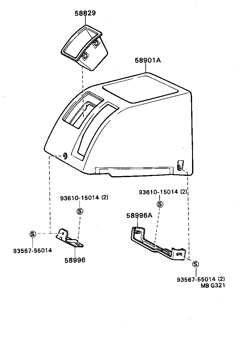 Console Box & Bracket