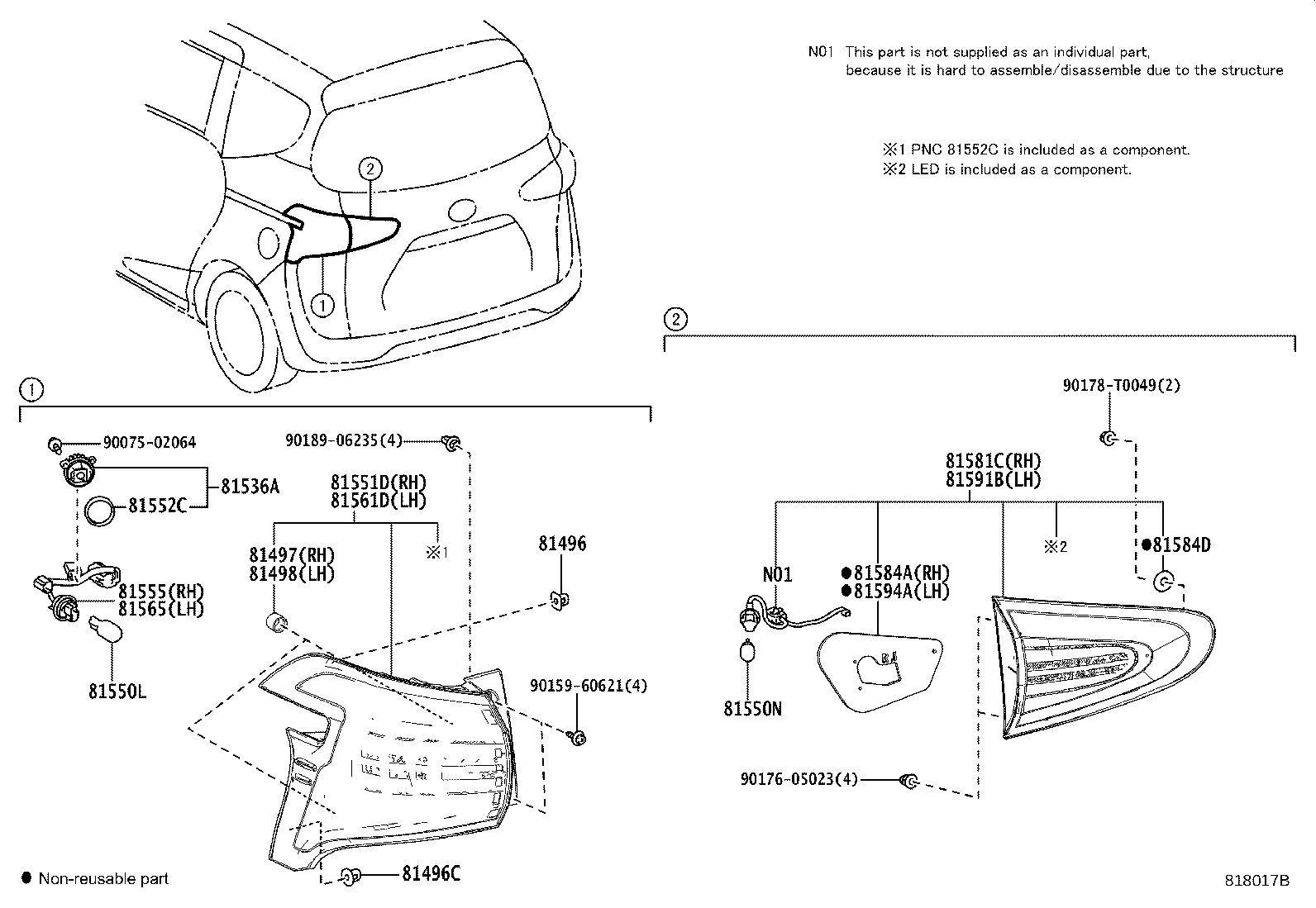 Rear Combination Lamp