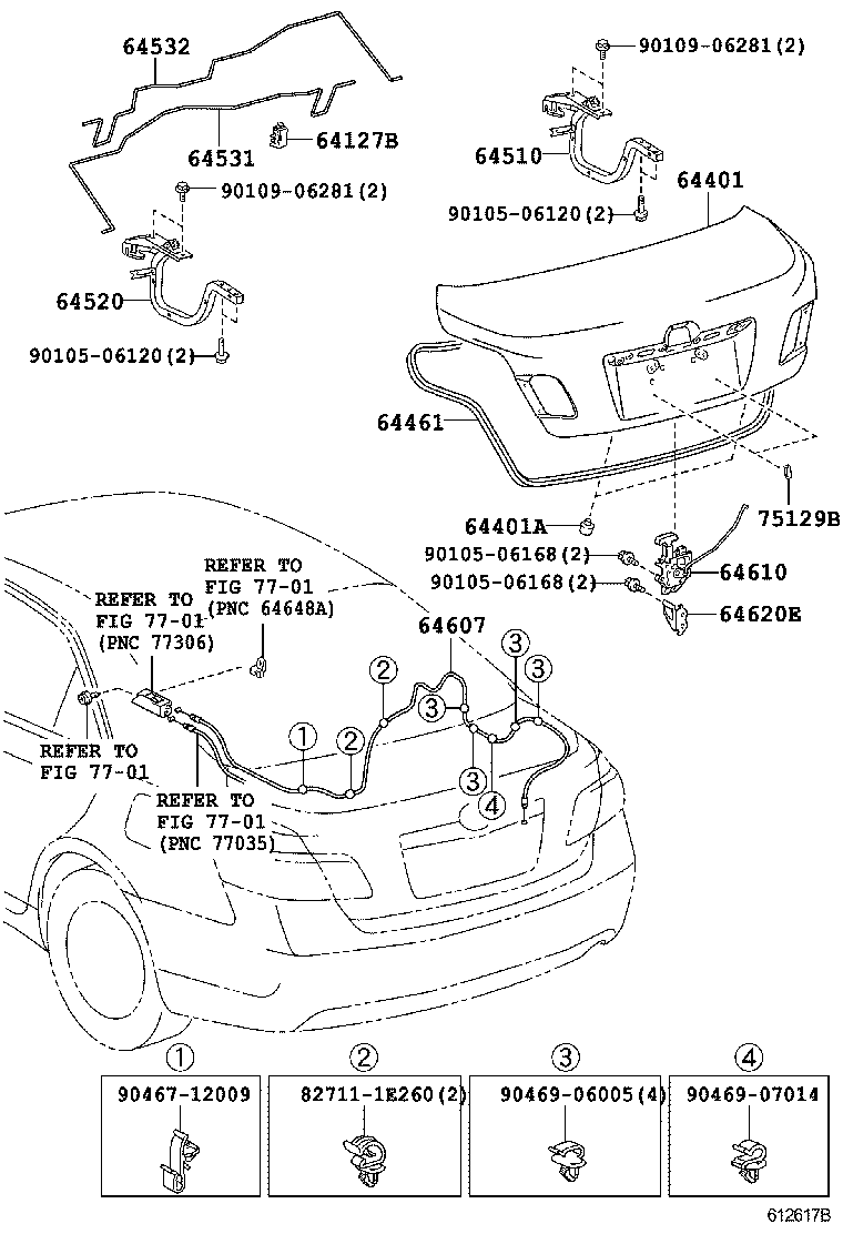 Luggage Compartment Door & Lock