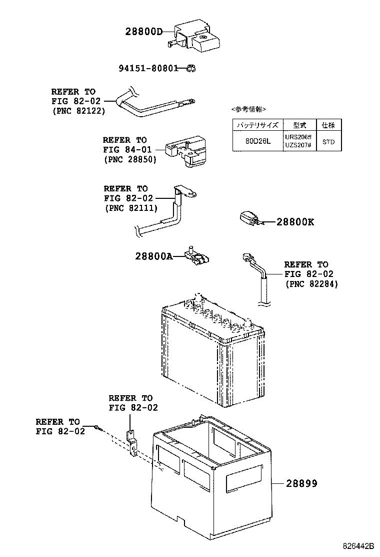 Battery Battery Cable