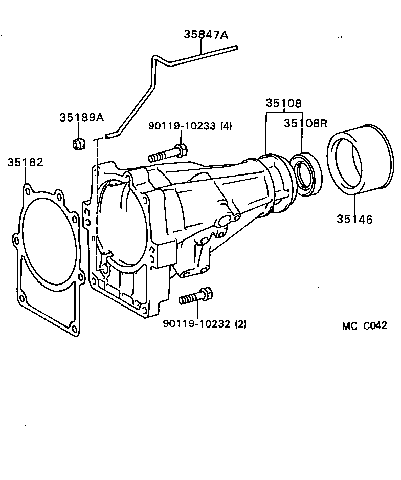 Extension Housing