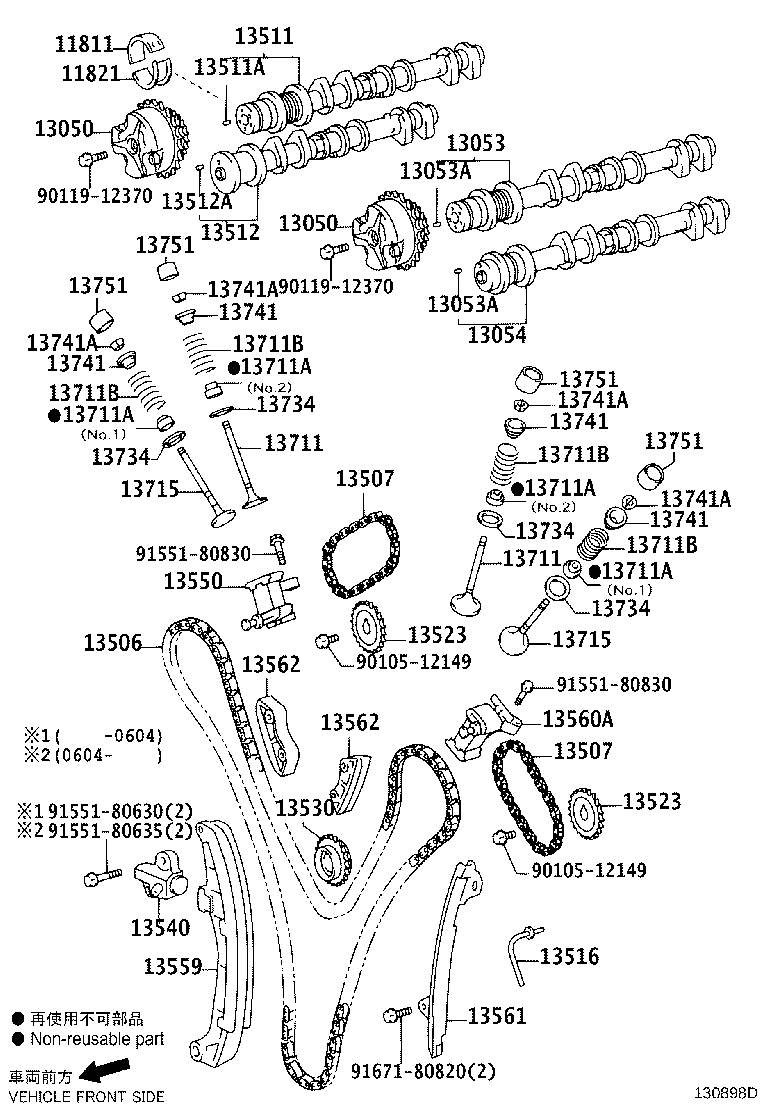 Camshaft & Valve