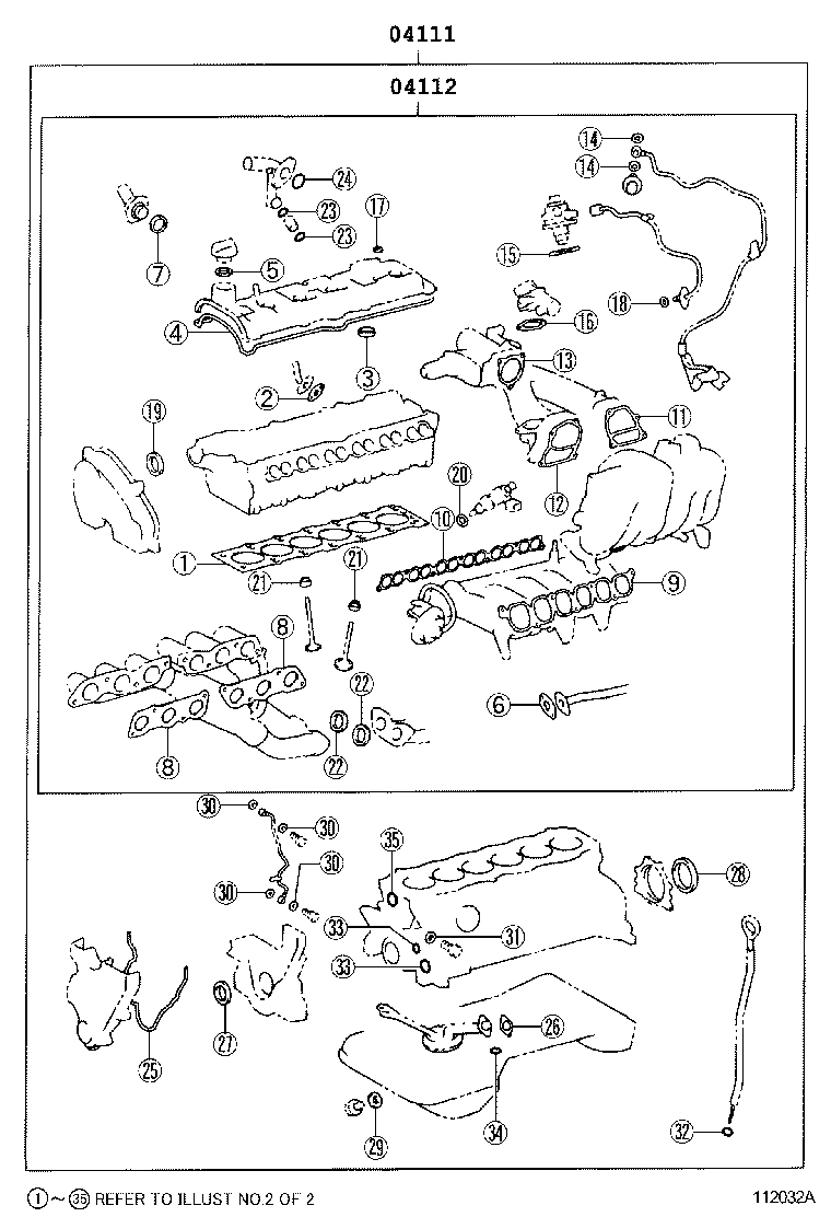 Engine Overhaul Gasket Kit