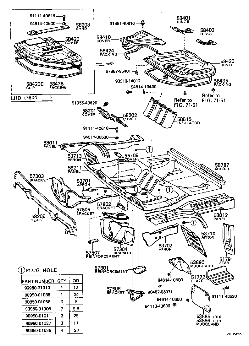 Front Floor Panel