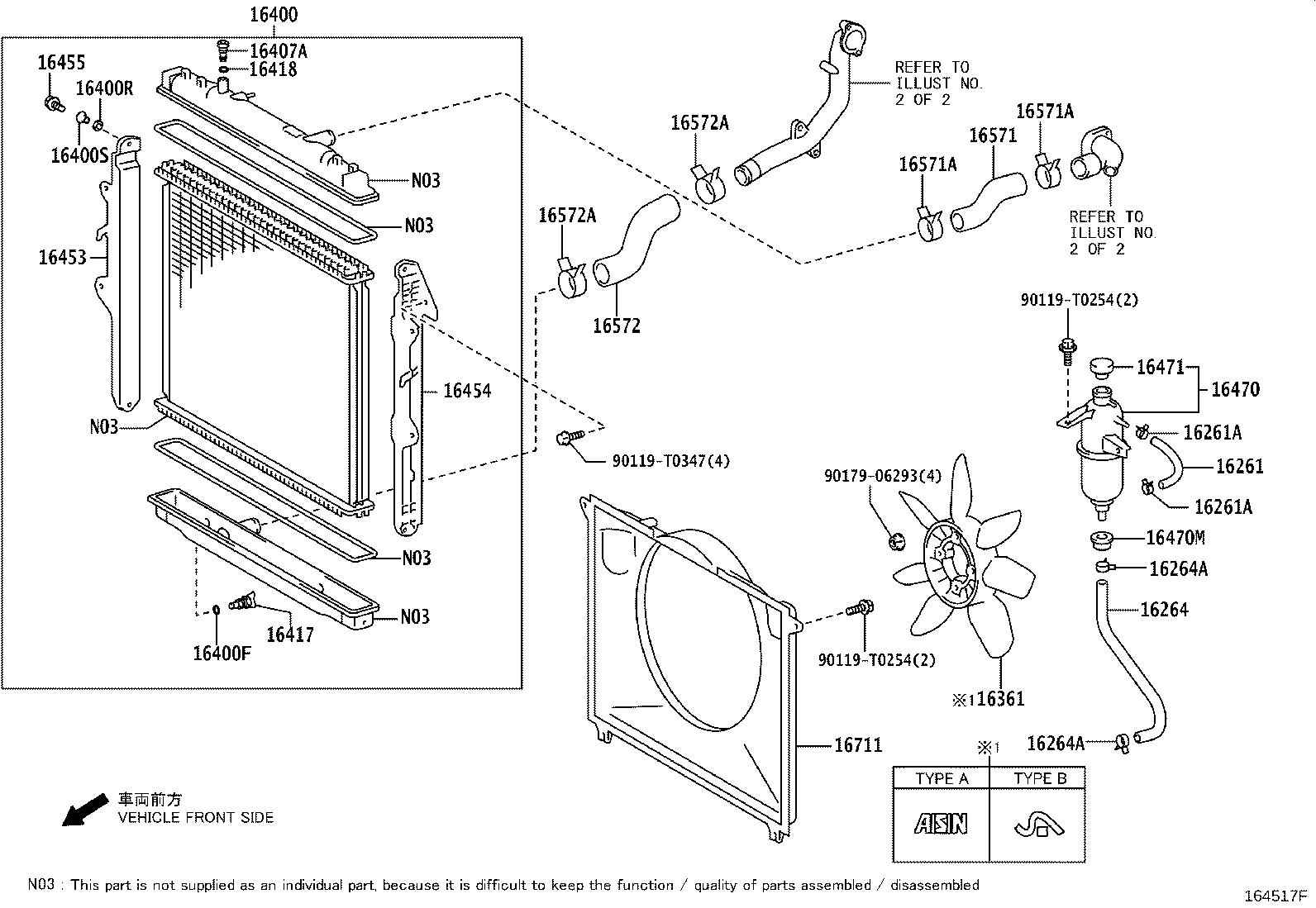 Radiator Water Outlet