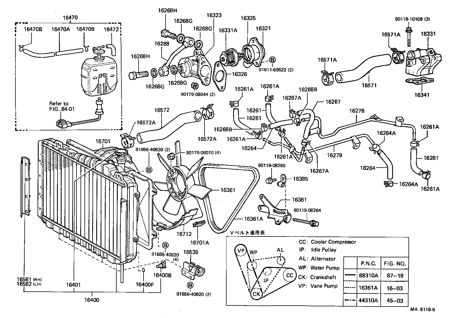 Radiator Water Outlet
