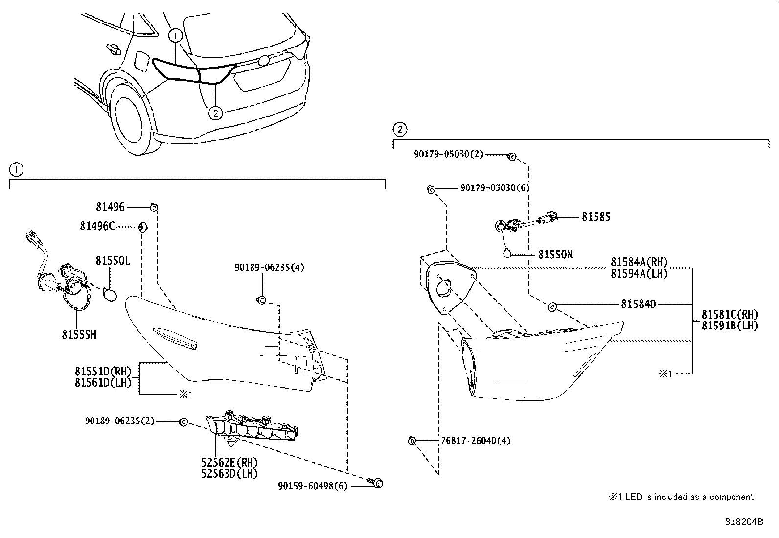 Rear Combination Lamp