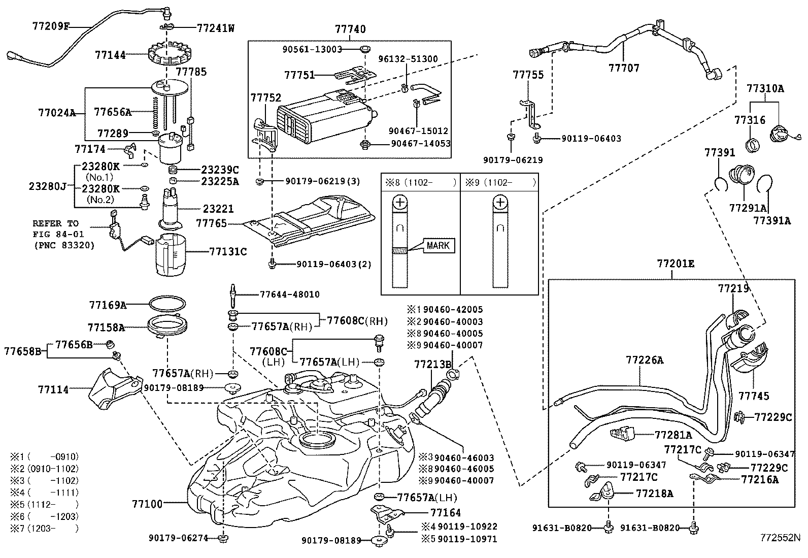 Fuel Tank & Tube