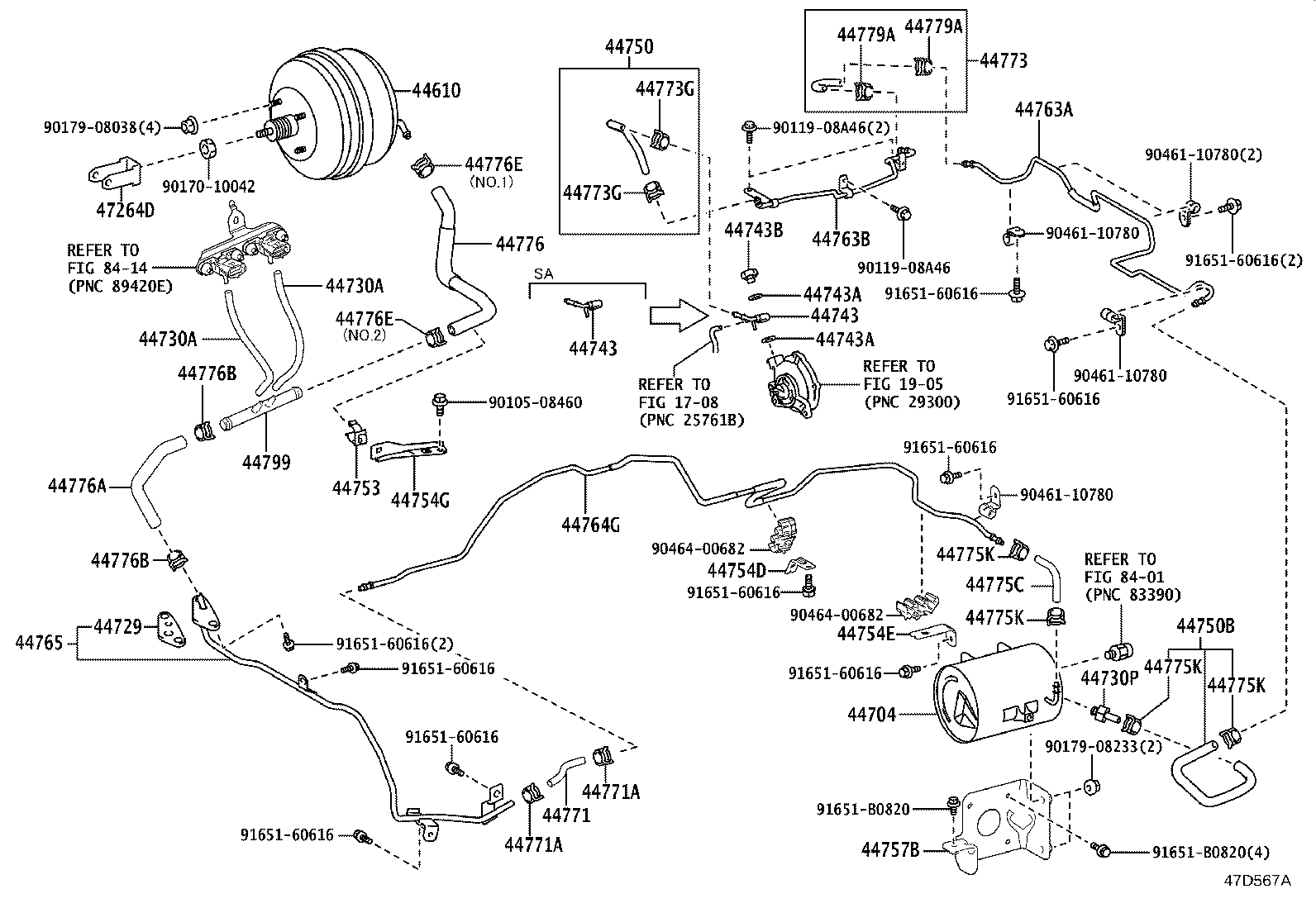 Brake Booster & Vacuum Tube