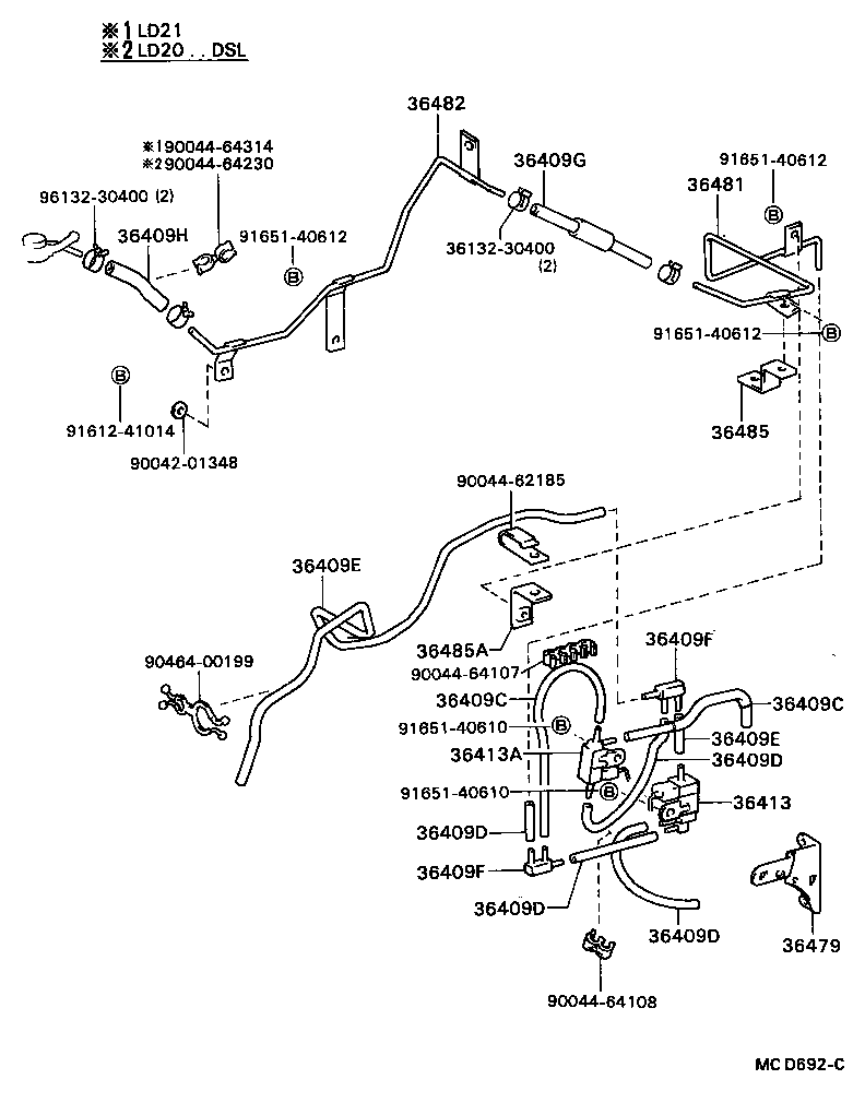 Transfer Vacuum Piping