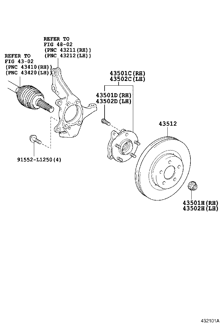 Front Axle Hub
