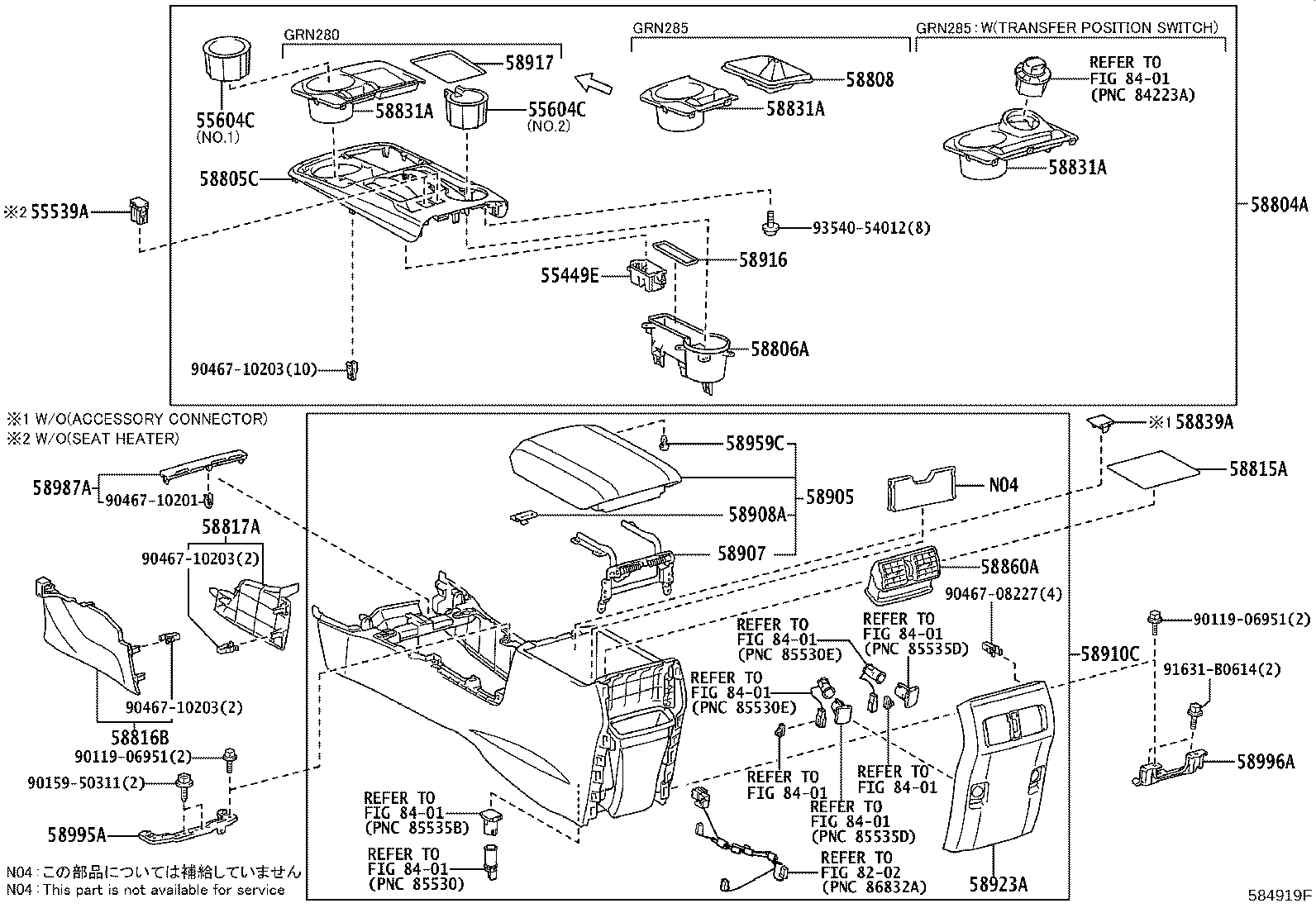 Console Box & Bracket