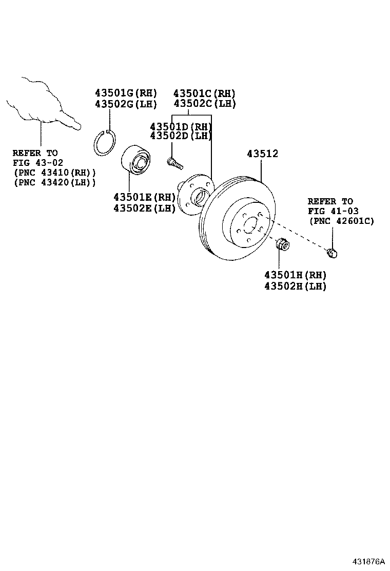 Front Axle Hub