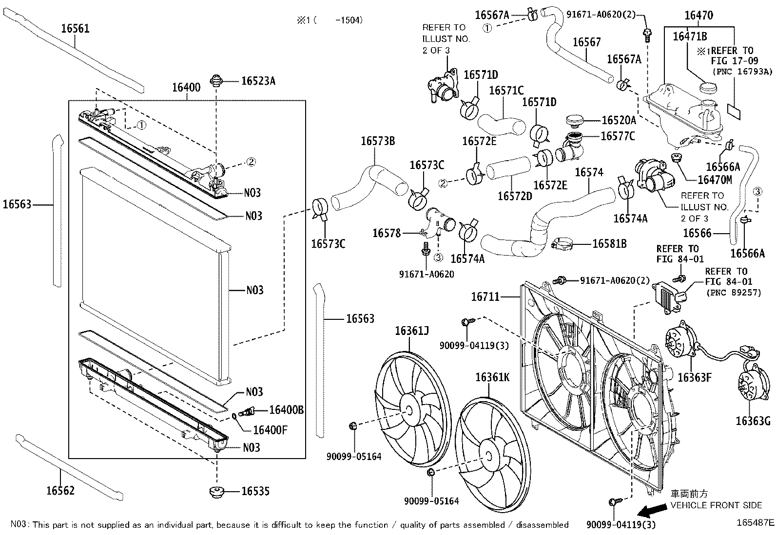 Radiator Water Outlet